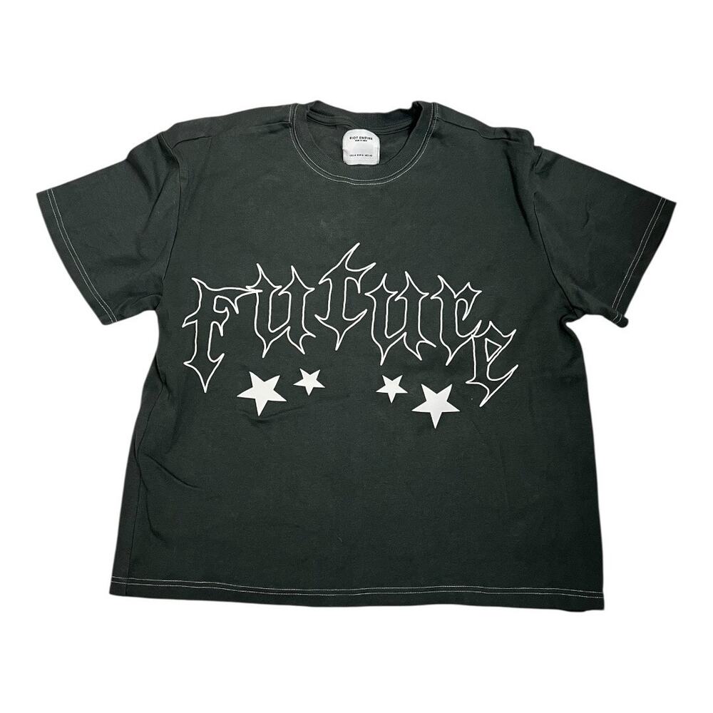 Men's Riot Empire Future T-shirt Tee Shirt Short Sleeve Streetwear Society Tee M